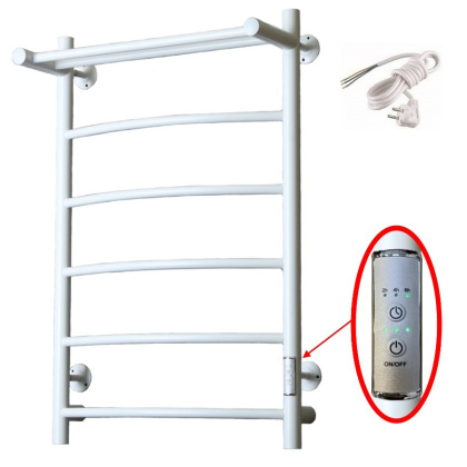 Полотенцесушитель Пэк сп 5 П 80х50 белый ВГП