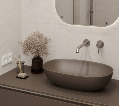 Sasso Beige Керамогранит бежевый CR6012G0421R 59,5х119,1 матовый