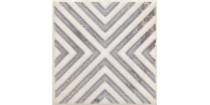 Вставка STG\A403\1266H Aмальфи орнамент коричневый 9,9*9,9*7 (1кор/30шт), шт