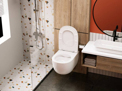 Подвесной унитаз Abber Bequem AC1104 с микролифтом