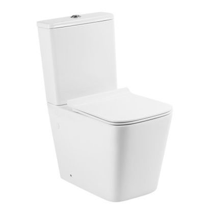 Сиденье дюропласт, soft close, металлическое крепление BB2312SC