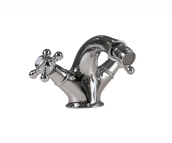 GOLF-BS1-03/24 Смеситель для биде c донным клапаном Исполнение: Золото 24 карат, Ручки: Золото 24 карат 