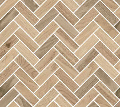 Декор мозаичный SG194\002 Селект Вуд беж темный 33*33*9 (уп/8шт), шт