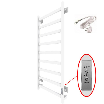 Полотенцесушитель Пэк сп 20 кв 100х40 белый ВГП