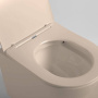 Унитаз подвесной Piatti VT1-11SMC, цвет капучино матовый, ультратонкое soft-close сиденье