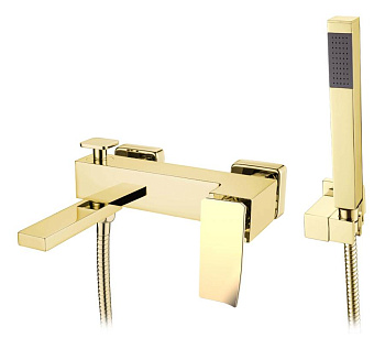 Смеситель для ванны Q GoldG.2_Комплект