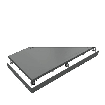 Экран Creto Ares 1000*1000 графит Soft Touch 1-1007 Экран Creto Ares 1000*1000 графит Soft Touch 1-1007