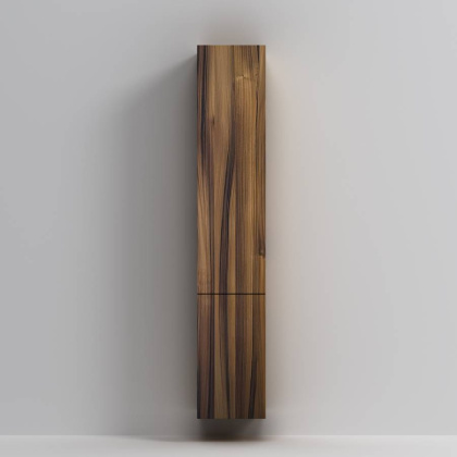 Шкаф-пенал подвесной левый, двери push-to-open, 167х30х31,4 см, коричневый, M90CHL0306HF