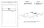 Душевой поддон Allen Brau Infinity 120x90 8.21003-AM антрацит