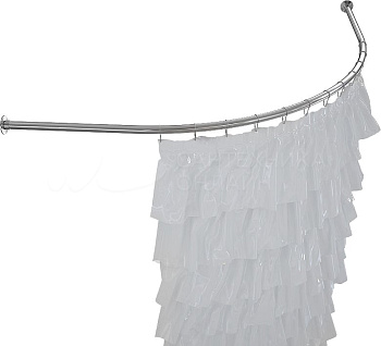 Карниз для ванны Aquanet Luna полукруглый 155х100