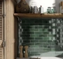 Керамическая плитка для стен EQUIPE ARTISAN Moss Green 6,5x20 см