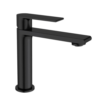 Смеситель для раковины Vogue VBF-1V1MB однорычажный, черный Смеситель для раковины Vogue VBF-1V1MB однорычажный, черный