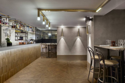 Керамогранит Intrecci Versailles Nocciola rt 120x120 Керамогранит Intrecci Versailles Nocciola rt 120x120