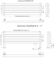 Трубчатый радиатор QUADRUM 40 H 300-2, (базовое исполнение) Трубчатый радиатор QUADRUM 40 H 300-2, (базовое исполнение)