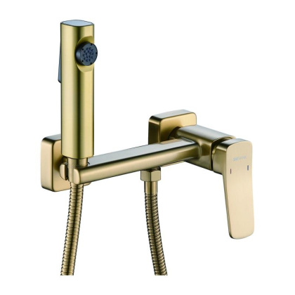 Смеситель с гигиеническим душем Shevanik S99G S9905G-1 Смеситель с гигиеническим душем Shevanik S99G S9905G-1