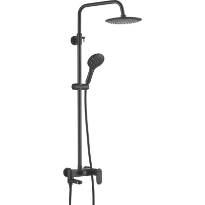 Душевая система Shevanik, латунь S8736H черный