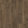 Виниловый ламинат Quick-Step Дуб коттедж тёмно-коричневый BACL40027 (9шт/2,105м2) 1251*187*4,5, м2