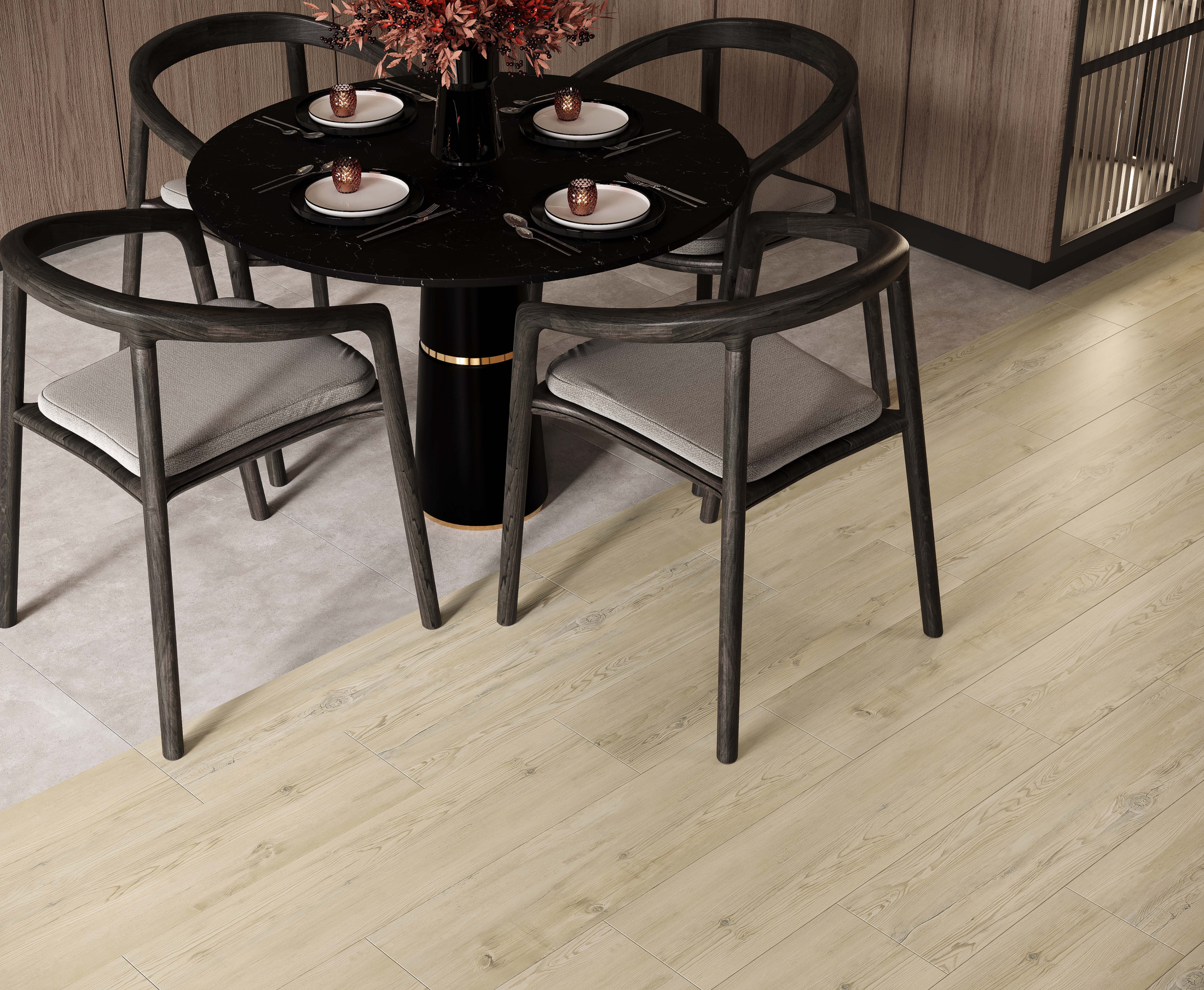 Renova Crema Керамогранит кремовый K952691R0001LPET 20х80