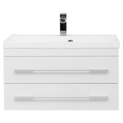 Тумба с раковиной Aquanet Нота 75 белый