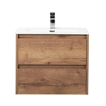 Тумба с раковиной подвесная BelBagno KRAFT 60 Bianco Opaco, раковина белая