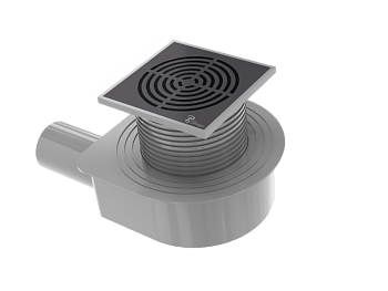 Душевой трап SMART DESIGN 15x15 cm, нерж.сталь ЧЕРНЫЙ Душевой трап SMART DESIGN 15x15 cm, нерж.сталь ЧЕРНЫЙ