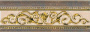 Бордюр Astro Gold Marron 7,5х20