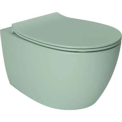 Чаша подвесного унитаза Allen Brau Fantasy 4.11004.MT мятный