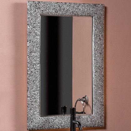 Зеркало AURA 60*90 серебро, с подсветкой 538 Boheme