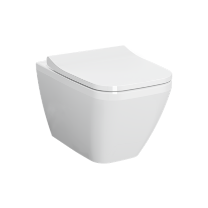 Унитаз подвесной VitrA Integra Square 7082B003-0075, безободковый