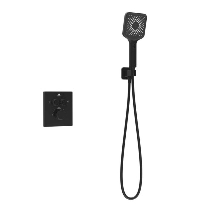 Душевой комплект Inspire VSFW-3I21MT4MB встраиваемый, термостатический, двухрежимный, черный Душевой комплект Inspire VSFW-3I21MT4MB встраиваемый, термостатический, двухрежимный, черный