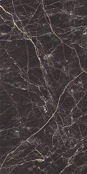 Керамогранит Laparet Black Arkadia черный полированный 60х120 (2шт_1,44м2), м2