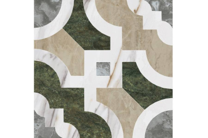 Декор ID136 Риальто Нобиле 1 наборный лаппатированный 30см*30см*9мм (1уп/6шт/), шт