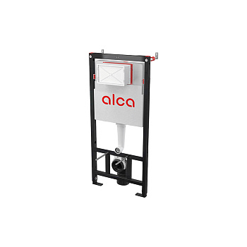 Инсталляция Alcaplast AM101/1120-4:1 RU M571-0001 для унитаза с клавишей смыва Хром глянец