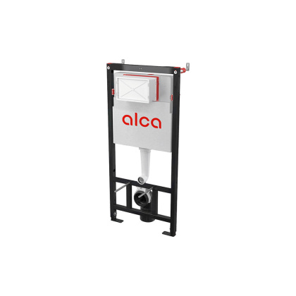 Инсталляция Alcaplast AM101/1120-4:1 RU M571-0001 для унитаза с клавишей смыва Хром глянец