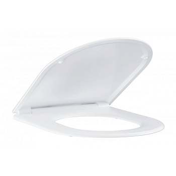 Сиденье для унитаза с микролифтом, GROHE Essence Ceramic, 4х36 см, белое, 39577000