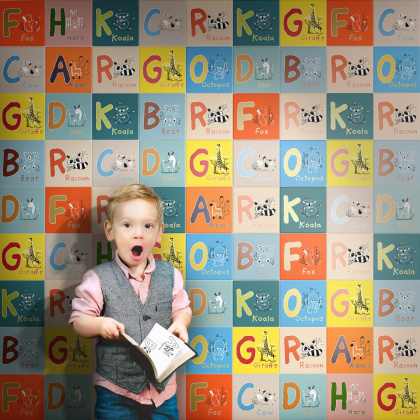 Декор OS\A223\5111 Зоопарк Z зелёный 20см*20см*6,9мм (1уп/10шт/), шт