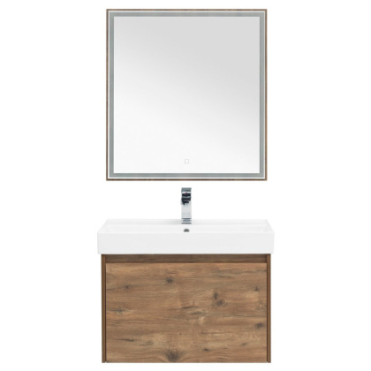 Мебель для ванной Aquanet Nova Lite 75 дуб рустикальный (1 ящик)