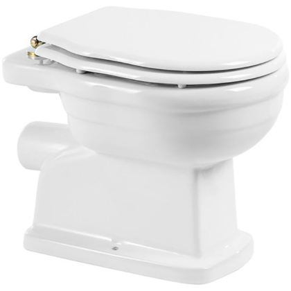 Чаша приставного унитаза BelBagno BOHEME BB115CB