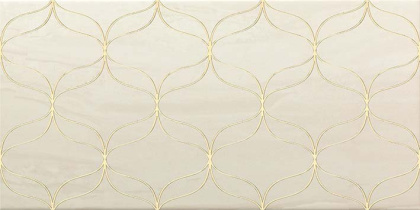 Ethereal Gold Декор Светло-бежевый K082255 30х60