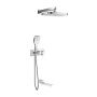Душевая система встраиваемая Rose R1035, хром