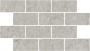 Декор Чеппо ди Гре мозаичный серый светлый матовый обрезной 34,6x20x0,9