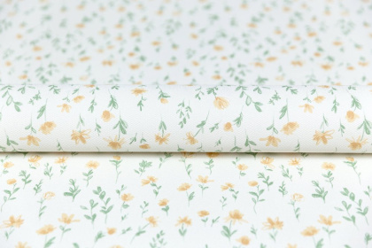 Обои виниловые Уик-энд мотив, жёлто-зелёный цветы