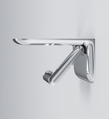 A30341500 Sensation, Держатель для туалетной бумаги с полкой, хром, шт