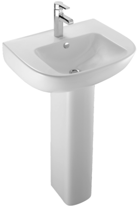 Раковина E4755G-00 Jacob Delafon Odeon Up белый размер (шгв) (56см*37,2см*18,1см) подвесная, шт