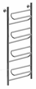 Полотенцесушитель водяной Aquanet Paolo 1000x500, хром