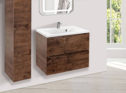 База под раковину Mia 650 подвесная, 2 выкатных ящика soft close, R.Wood База под раковину Mia 650 подвесная, 2 выкатных ящика soft close, R.Wood