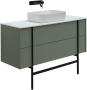 Тумба под раковину Allen Brau Reality 120 1.32008.CGM олива матовый Тумба под раковину Allen Brau Reality 120 1.32008.CGM олива матовый
