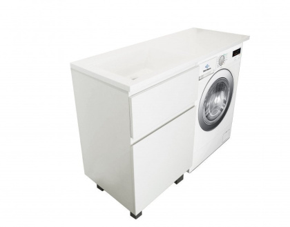 Тумба напольная под умывальник Dallas Luxe 1100х482 2 ящика (ШхГхВ) 448х476х860 Тумба напольная под умывальник Dallas Luxe 1100х482 2 ящика (ШхГхВ) 448х476х860