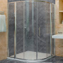 Душевой уголок RGW Hotel HO-511 110x110 030651111-11 профиль Хром стекло прозрачное