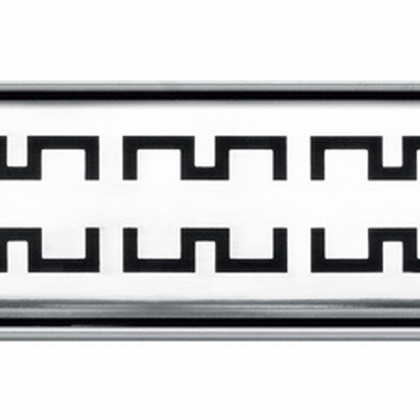 Декоративная решетка TECEdrainline "royal", нержавеющая сталь, глянец  для душевого канала, прямая 800